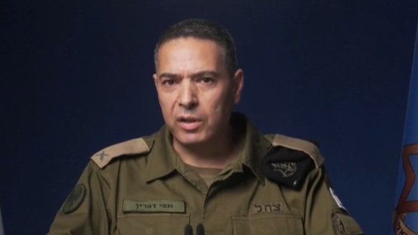 ايفي دافرين المتحدث بإسم جيش الاحتلال الإسرائيلي