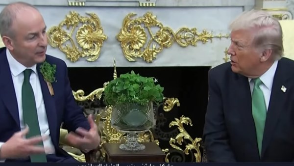 الرئيس الأمريكي دونالد ترامب ورئيس الوزراء ال