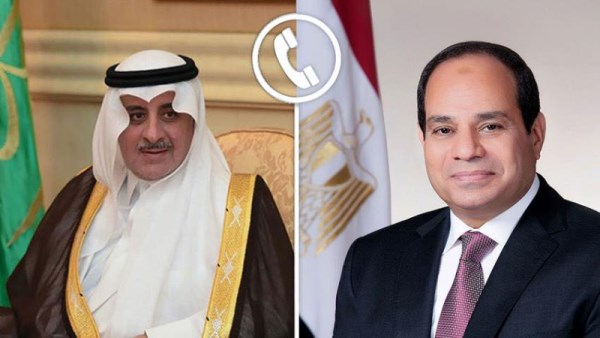 الرئيس عبدالفتاح السيسي وأمير تبوك 