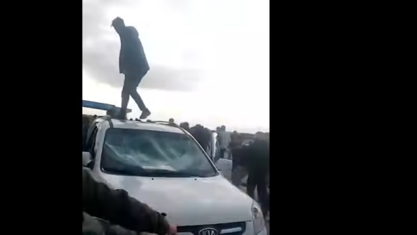 الاعتداء على الاكراد السوريين 