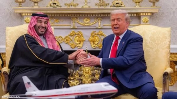 الرئيس الأمريكي دونالد ترامب وولي عهد السعودية