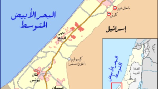 اين تقع ديمونا على الخريطة وكم تبعد عن غزة