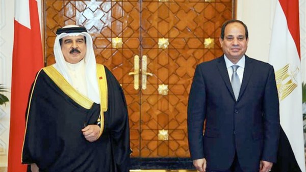 السيسي وملك البحرين