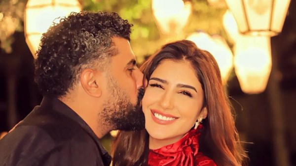 محمد سامي وزوجته مي عمر