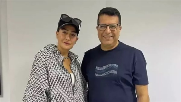 المؤلف ايمن سلامة والنجمة غادة عبد الرازق