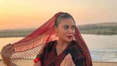 رانيا يوسف توثق رحلتها بين الأقصر وأسوان على هامش مهرجان السينما الأفريقية