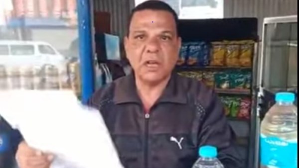 إشعال النيران في الكشك بالإسماعلية 