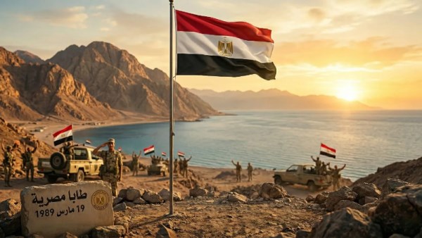 أراضي طابا المصرية