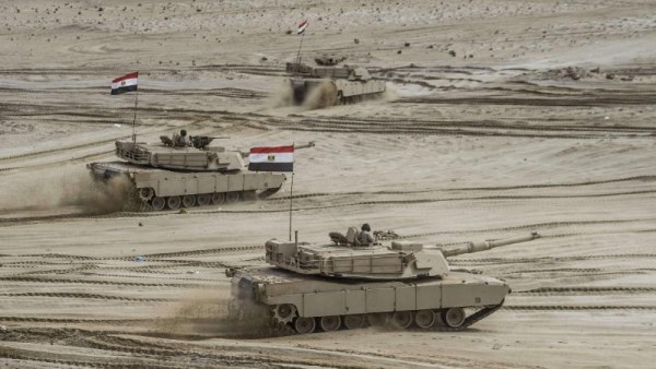 مناورات الجيش المصري