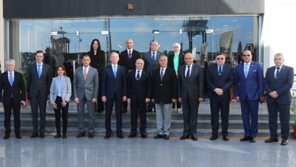 فد روسي رفيع المستوى في ضيافة ميناء الإسكندرية