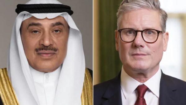رئيس الوزراء البريطاني وولي عهد الكويت