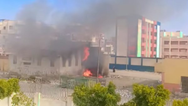 حريق دار مسنين بالإسماعيلية