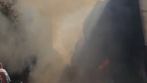 حريق منطقة إمبابة 