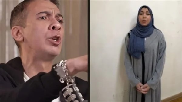 ضياء العوضي وزوجته