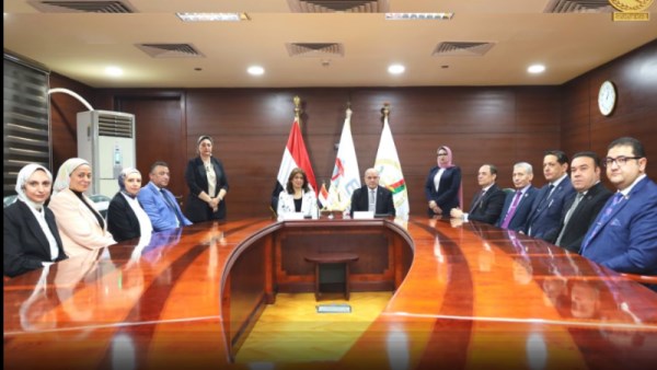 بروتوكول تعاون بين هيئة النيابة  والجامعة المصرية الصينية