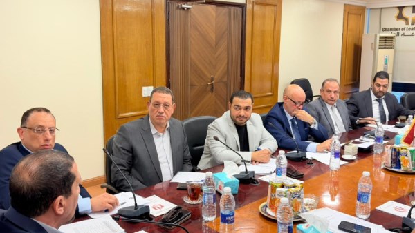 اجتماع غرفة صناعة الجلود