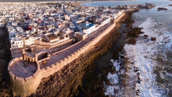 مدينة الصويرة على الساحل الغربي للمغرب