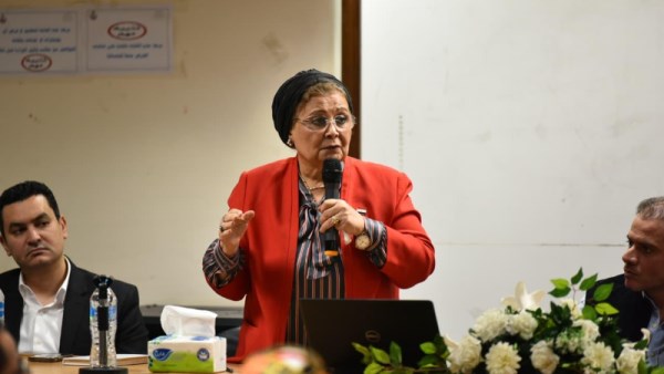 الدكتورة عبلة الألفى نائب وزير الصحة 