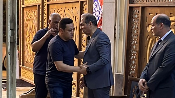عزاء والد تامر عبدالحميد