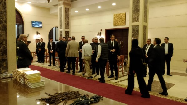 عزاء والد زوجة وزير التموين