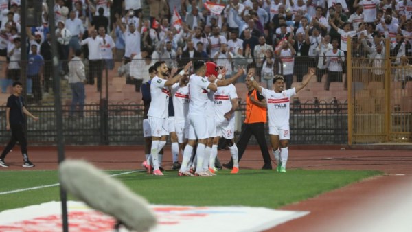 من مباراة الزمالك و شباب بلوزداد