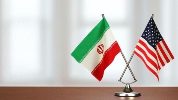 علم إيران وأمريكا 