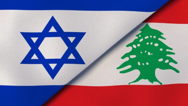 علم لبنان وإسرائيل 