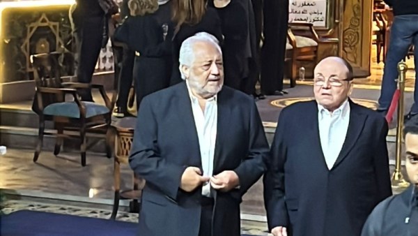 عزاء والد دينا رامز 