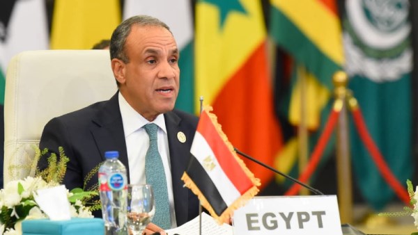 الدكتور بدر عبدالعاطي وزير الخارجية والهجرة وشؤون المصريين بالخارج