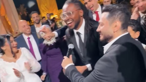 جانب من حفل الزفاف 