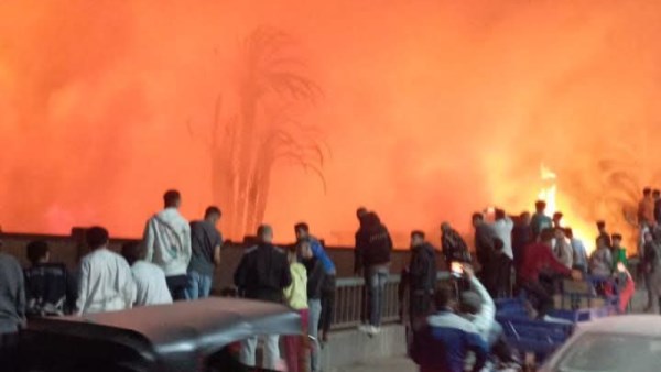 حادث حريق المنيب