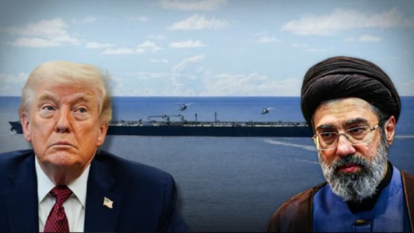 الرئيس الأمريكي دونالد ترامب ومجتبى خامنئي