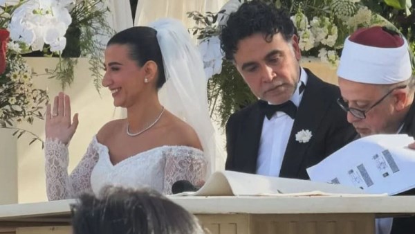 حفل زفاف المخرج هاني خليفة على المنتجة رنا حسنين 