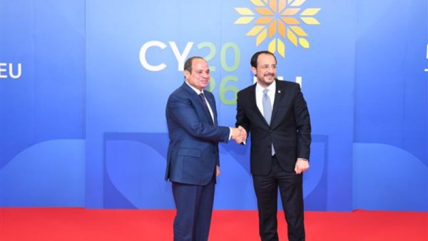 السيسي يلتقي رئيس قبرص في نيقوسيا ويوقعان إعلان الشراكة الاستراتيجية