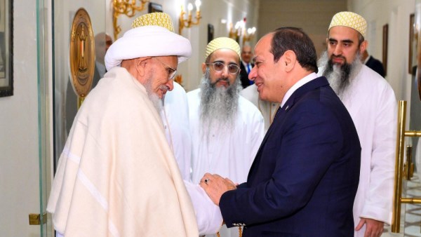 الرئيس السيسي يستقبل سلطان البهرة
