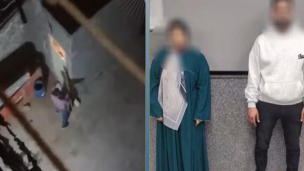 التهجم على منزل سيدة