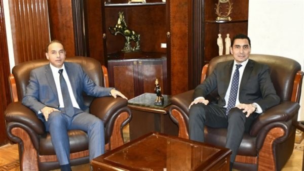 وزير الشباب والرياضة ورئيس هيئة الرقابة المالية