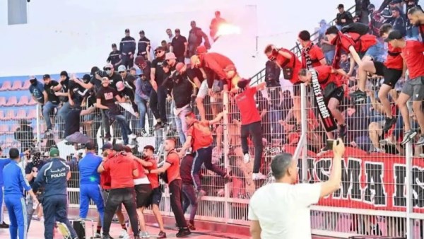 أحداث مباراة أولمبيك آسفي واتحاد العاصمة