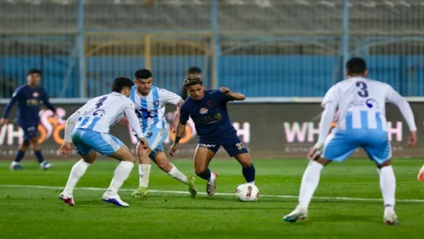 من مباراة سابقة بين الزمالك وبيراميدز