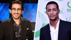 محمد رمضان يعزي أحمد حلمي في وفاة والدته