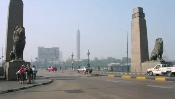 غلق كلي لكوبري قصر النيل