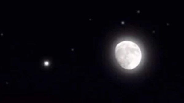 ظاهرة فلكية بديعة