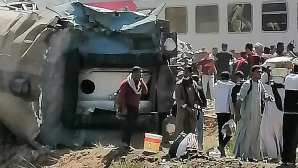 تفاصيل حادث قطار بركة السبع - أرشيفية