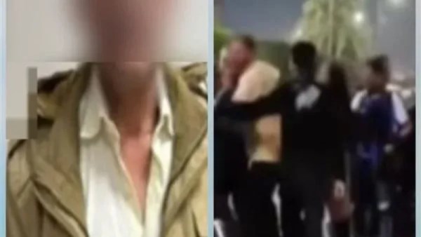 تفاصيل واقعة تعدي أب على نجله بالشيخ زايد 