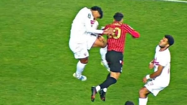 لقطة من مباراة الزمالك واتحاد العاصمة