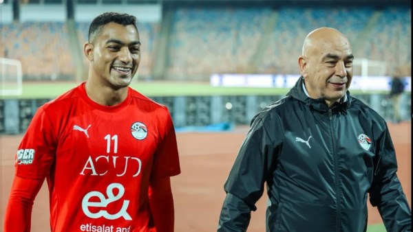  حسام حسن ومصطفى محمد 
