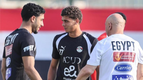 حسام حسن يقود مران منتخب مصر