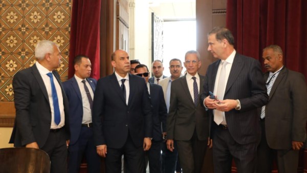 وزيرا الزراعة والعمل بالمتحف الزراعي