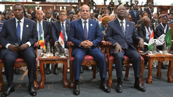 الرئيس عبد الفتاح السيسي، اليوم، في أعمال قمة إفريقيا - فرنسا 