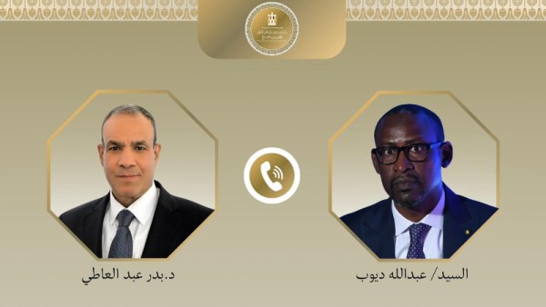 وزير الخارجية ونظيره المالي 